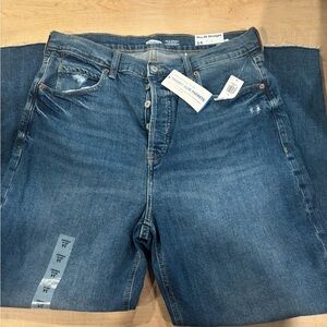 Sky Hi Straight Blue Jeans